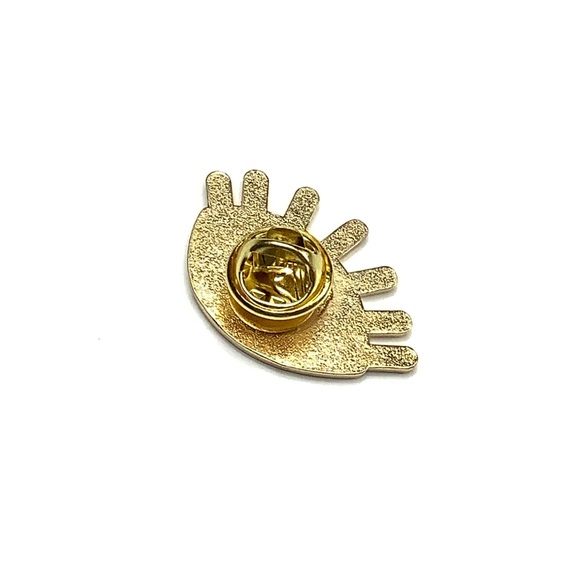 Evil Eye Protection Enamel Pin Brooch - Picture 2 of 7
